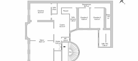 3 chambres Appartement à Paris, France No. 178086 18