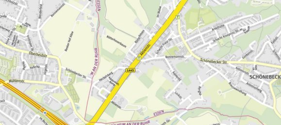 Квартира с 2 спальнями в Эссен, Германия № 43868 20