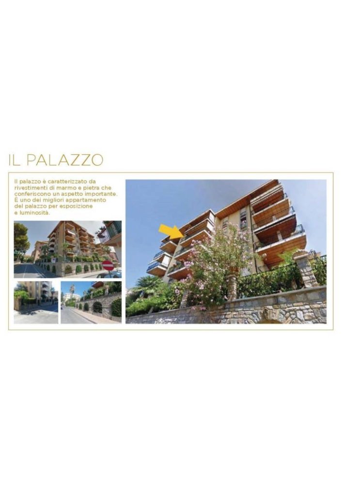 Apartamento de 2 dormitorios en Bordighera, Italy No. 257365