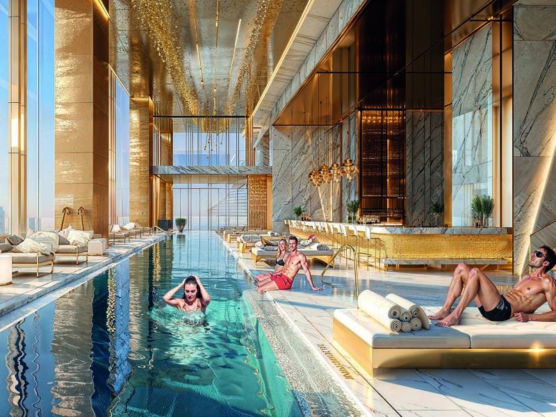 Квартира с 3 спальнями в DIAMONDZ BY DANUBE, Джумейра Лейк Тауэрс, ОАЭ № 63444