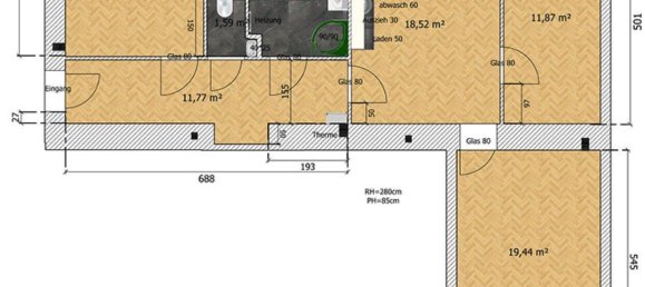 4 rooms Apartment in Wieden, Austria No. 235436 7