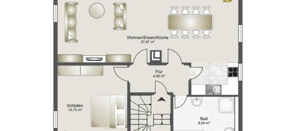 4 chambres Duplex à Reutlingen, Germany No. 21406 21