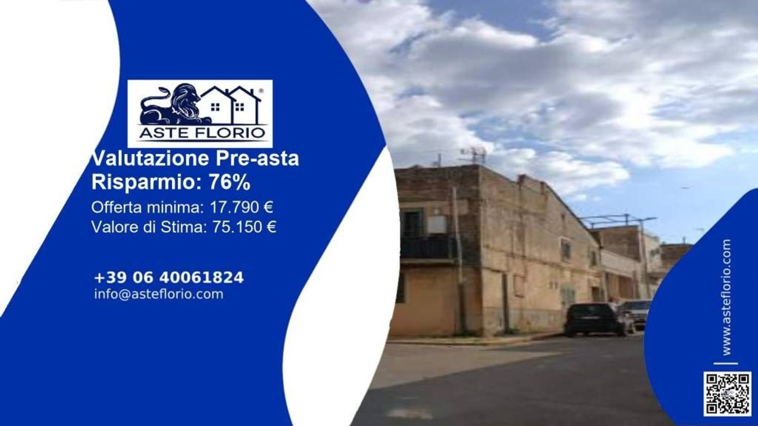 3 rooms Apartment in Caltagirone, Italy No. 296917