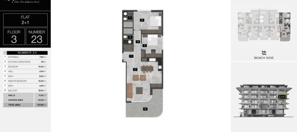 Apartment 1+1 in Kestel, Turkey No. 12800 23