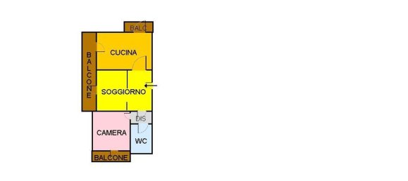 Apartamento T3 em Palermo, Italy N.º 348441 2