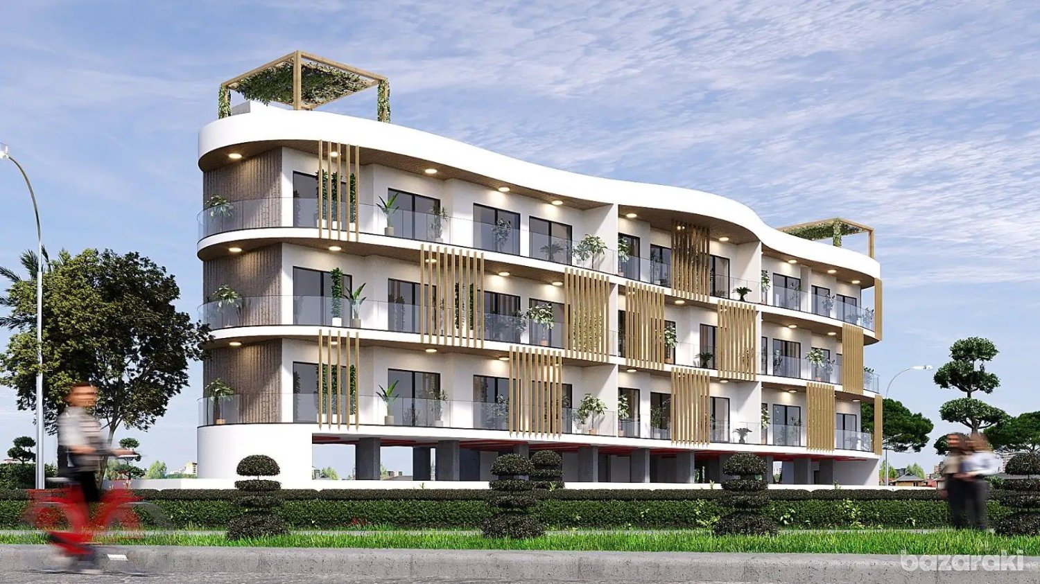 Apartamento de 2 dormitorios en Aradippou, Cyprus No. 35867