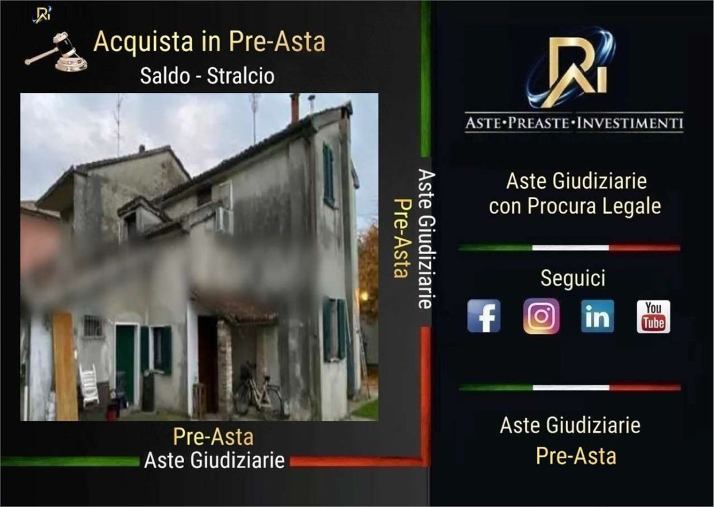 4 rooms House in Bondeno, Italy No. 19535