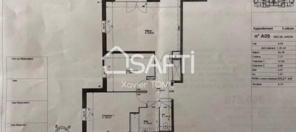 2 Schlafzimmer Wohnung in Valenciennes, France, Nr. 233053 6