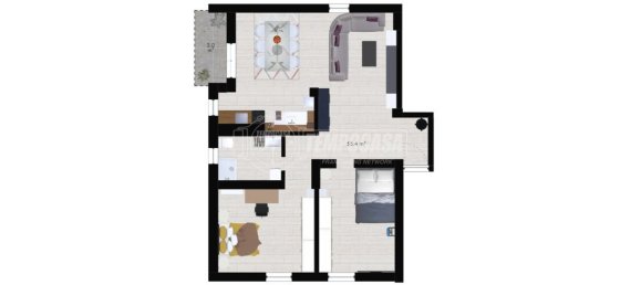 Квартира с 3 комнатами в Милан, Италия № 246135 26