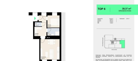 2 rooms Apartment in Favoriten, Austria No. 87846 7