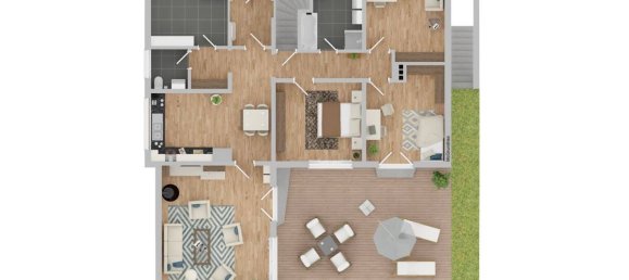 3 غرف نوم تاون هاوس في Westerwaldkreis, Germany رقم 351846 28