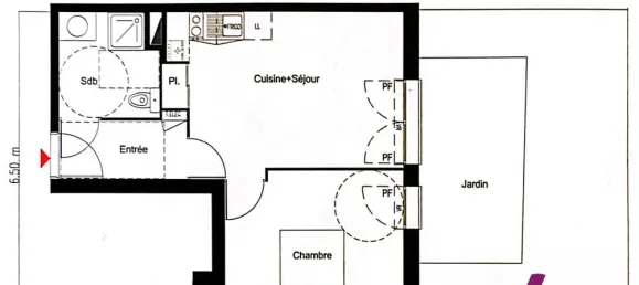 1 chambre Appartement à Villenave-d'Ornon, France No. 323715 3