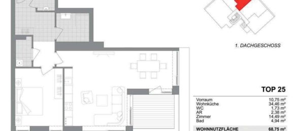 2-salle Appartement à Brigittenau, Austria No. 183041 31