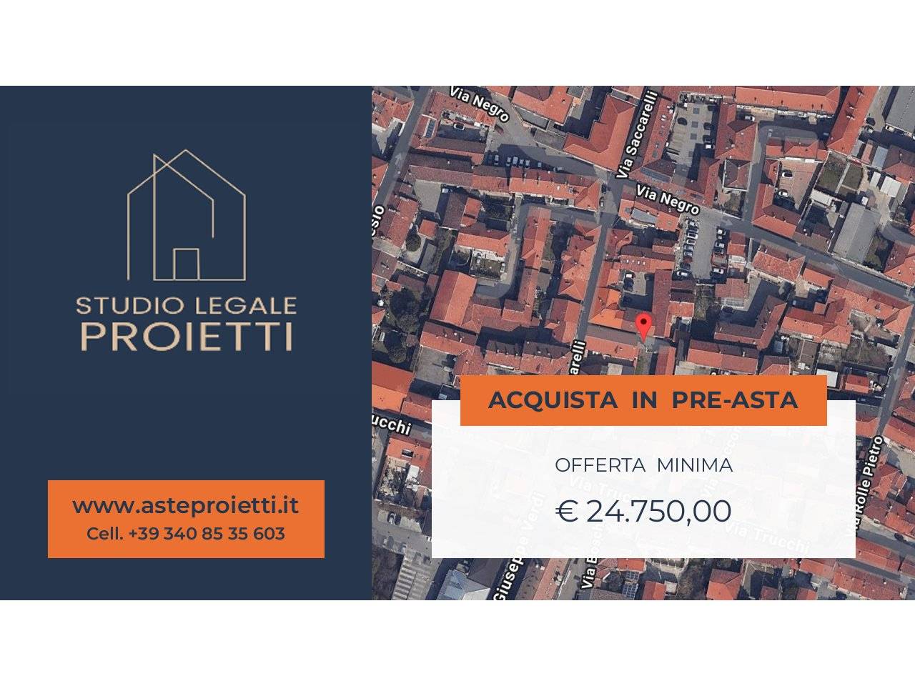 1 bedroom Apartment in Venaria Reale, Italy No. 307265