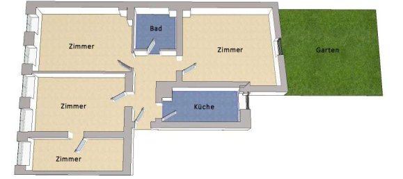 4-Zimmer Wohnung in Kreuzberg, Germany, Nr. 24388 7