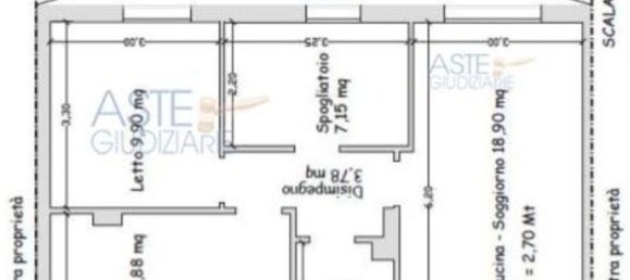Apartamento de 3 divisões em Vittoria, Italy N.º 284841 37