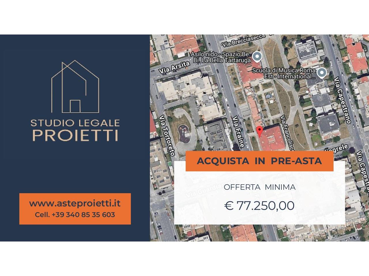 Apartamento de 1 dormitorio en Rome, Italy No. 305048