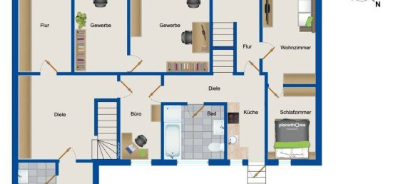8-Zimmer Stadthaus in Birkenfeld, Germany, Nr. 190715 14