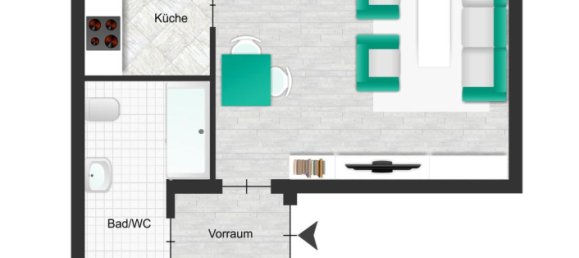 Apartamento de 1 dormitorio en Stuttgart, Germany No. 271637 13