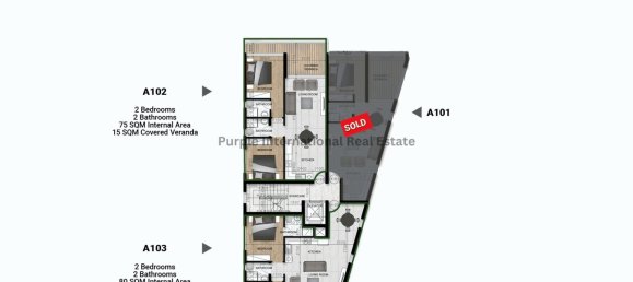 2 bedrooms Apartment in Livadia, Cyprus No. 1211 2