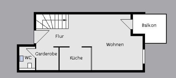 1 غرف نوم منزل ذو طابقين في Stuttgart, Germany رقم 60317 2