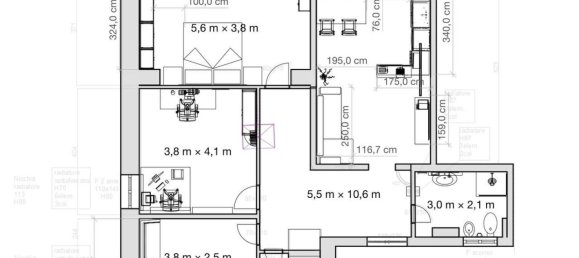 3 rooms Apartment in Potenza, Italy No. 293092 21