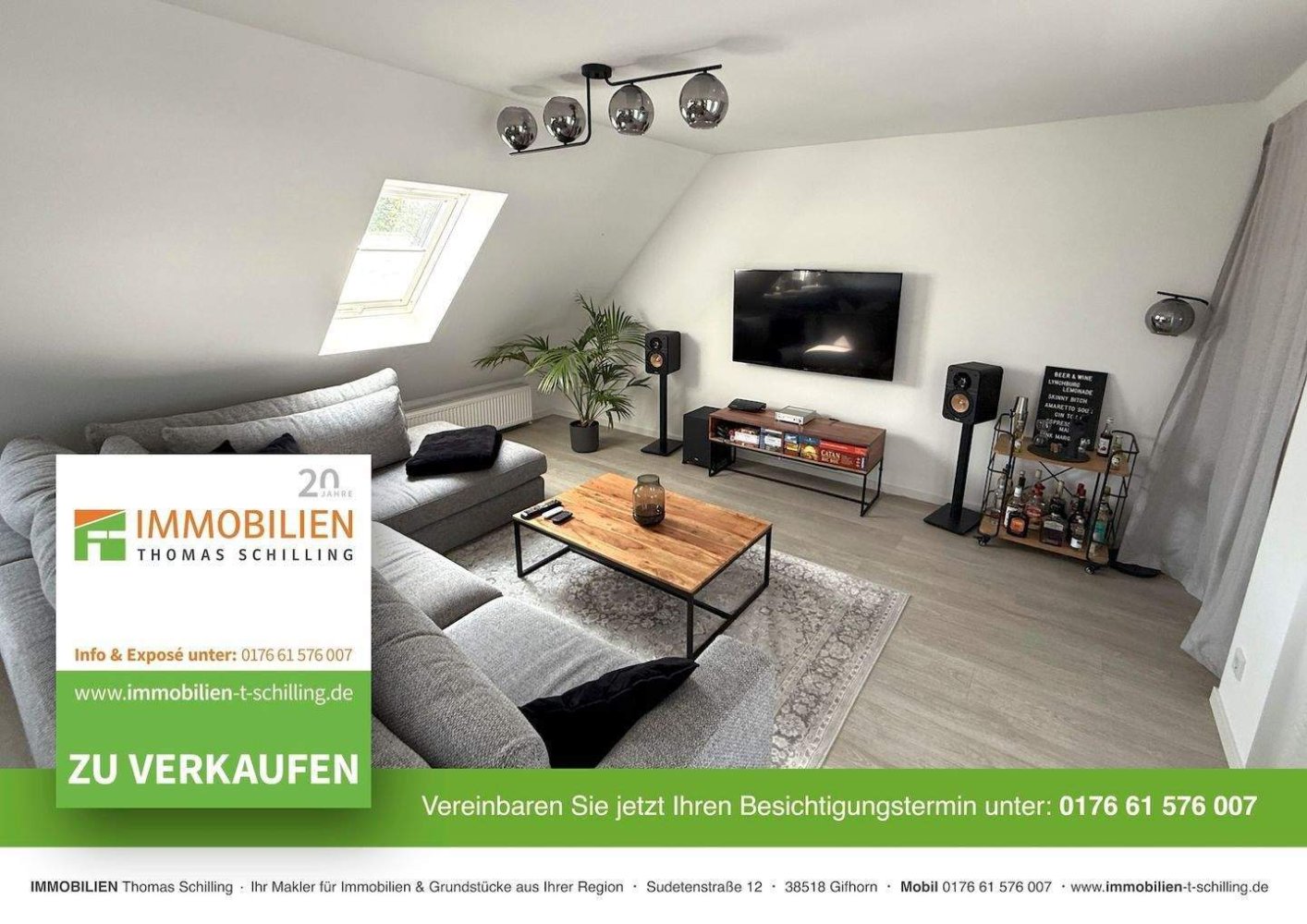 3-Zimmer Penthouse in Braunschweig, Germany, Nr. 344964