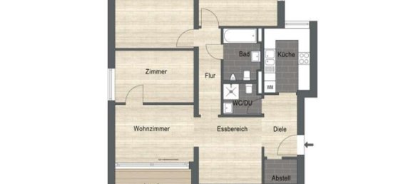 3 غرف نوم شقة في Kassel, Germany رقم 82528 3