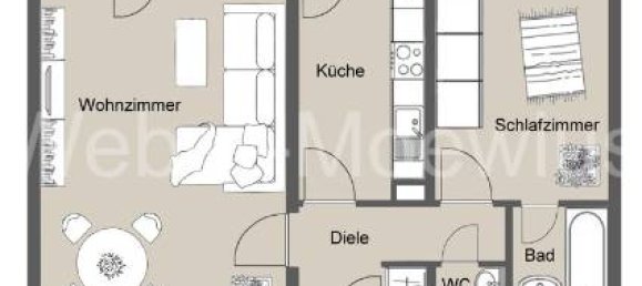 Apartamento de 1 dormitorio en Bonn, Germany No. 8693 2