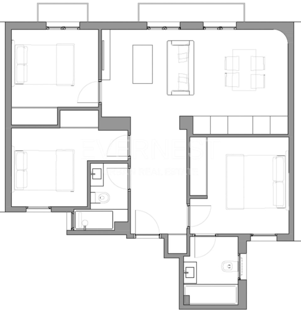3 chambres Appartement à Madrid, Spain No. 167254