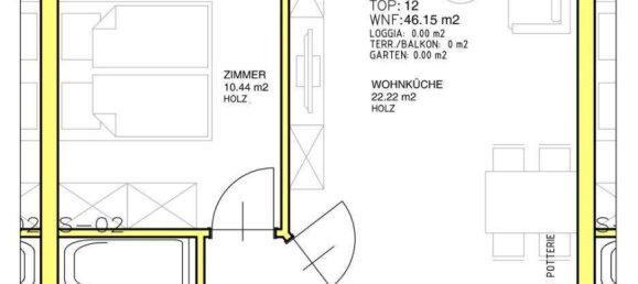 Apartamento de 2 divisões em Rudolfsheim-Funfhaus, Austria N.º 216522 7