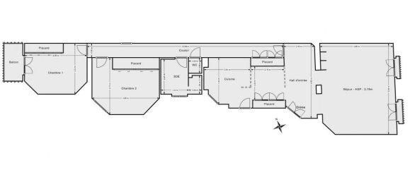 2 bedrooms Apartment in Paris, France No. 165764 32