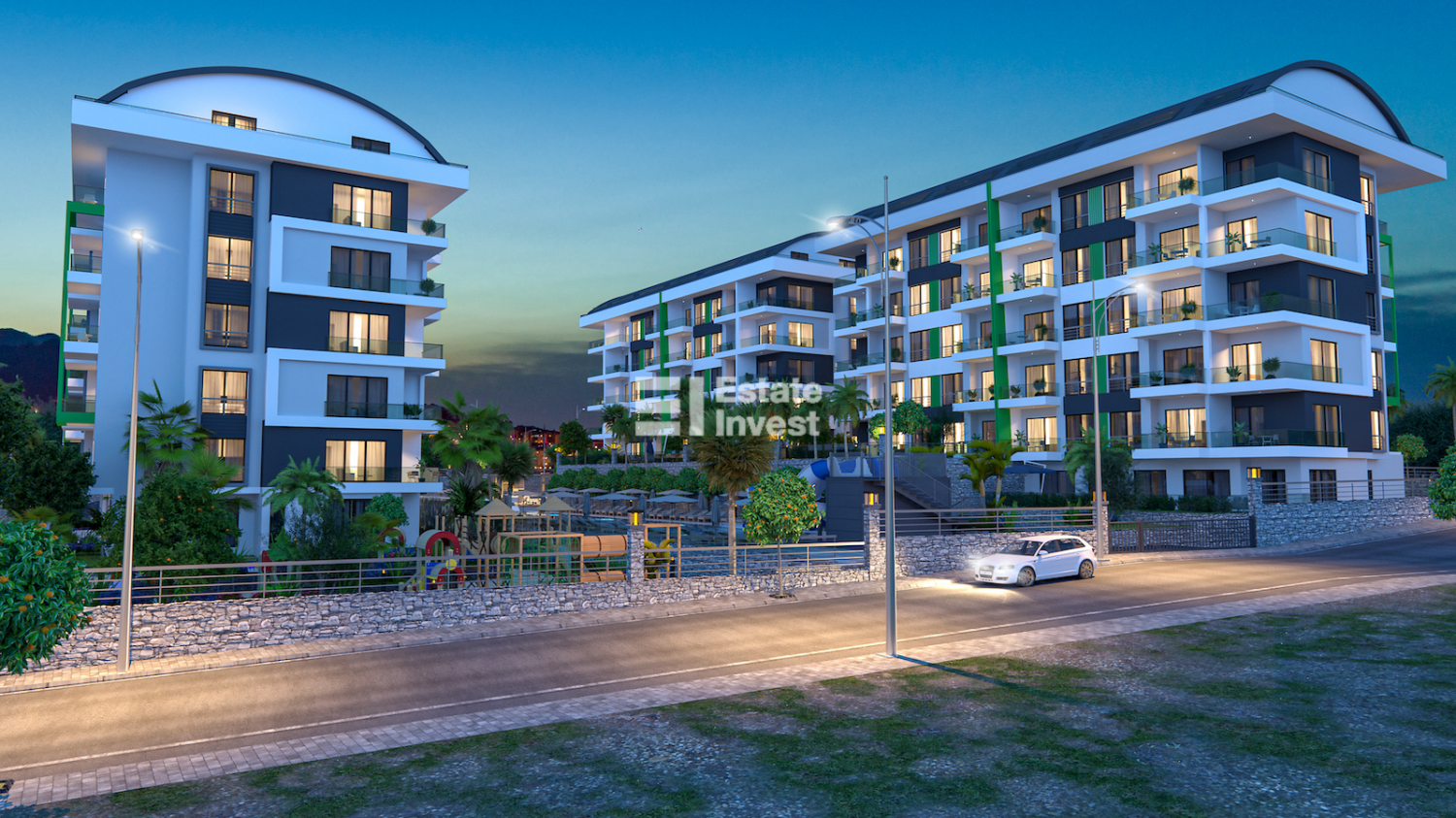 Wohnung 2+1 in Alanya, Turkey, Nr. 41880