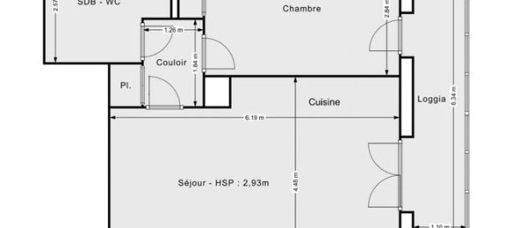 1 chambre Appartement à Pantin, France No. 358520 14