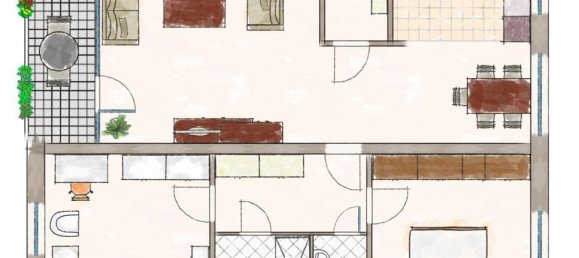 Квартира с 3 комнатами в Аурих, Германия № 181517 6