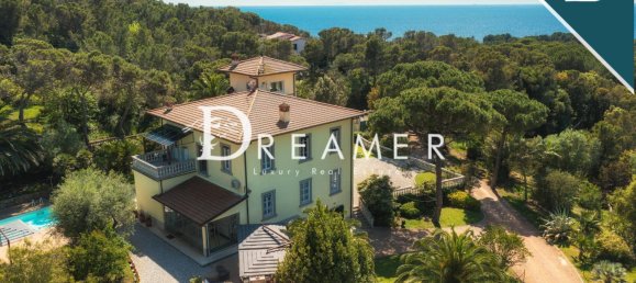 8 غرف نوم فيلا في Rosignano Marittimo, Italy رقم 41454 2