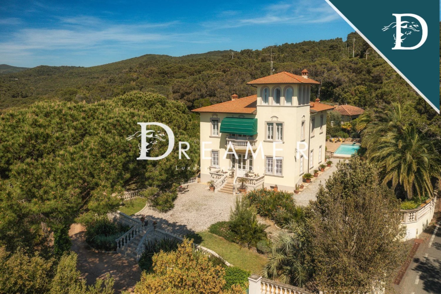 8 غرف نوم فيلا في Rosignano Marittimo, Italy رقم 41454