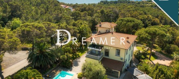 8 غرف نوم فيلا في Rosignano Marittimo, Italy رقم 41454 7