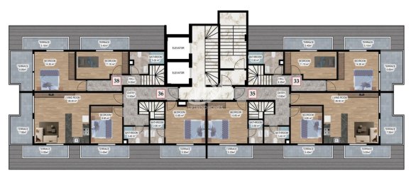 Appartement 2+1 à Alanya, Turkey No. 2765 3