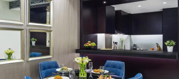 Квартира с 2 спальнями в THE DISTINCTION, Даунтаун Дубай (Даунтаун Бурдж Дубай), ОАЭ № 58535 5