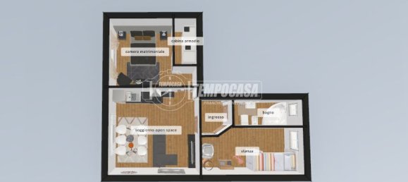 3-salle Appartement à Rho, Italy No. 258144 9