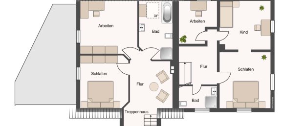 Таунхаус с 9 комнатами в Altenkirchen, Германия № 176440 25