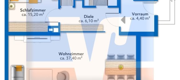 4-Zimmer Doppelhaus in Wiesbaden, Germany, Nr. 280935 13
