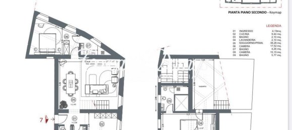 5 rooms Apartment in Fiesole, Italy No. 30685 18