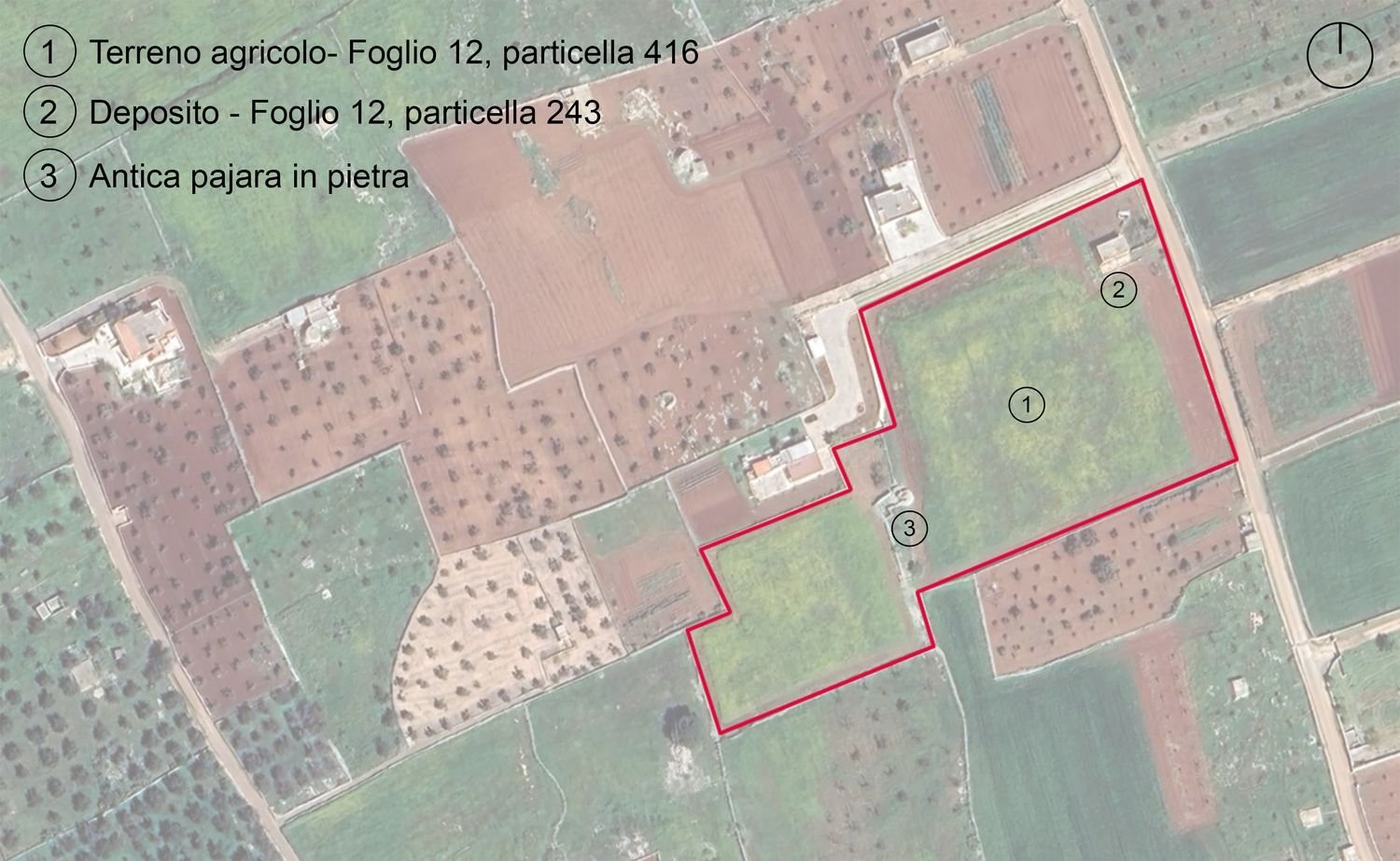 11000m² Land in Gagliano del Capo, Italy No. 255181