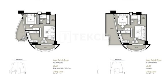 2 Schlafzimmer Wohnung in Dubai Marina, UAE, Nr. 64912 27