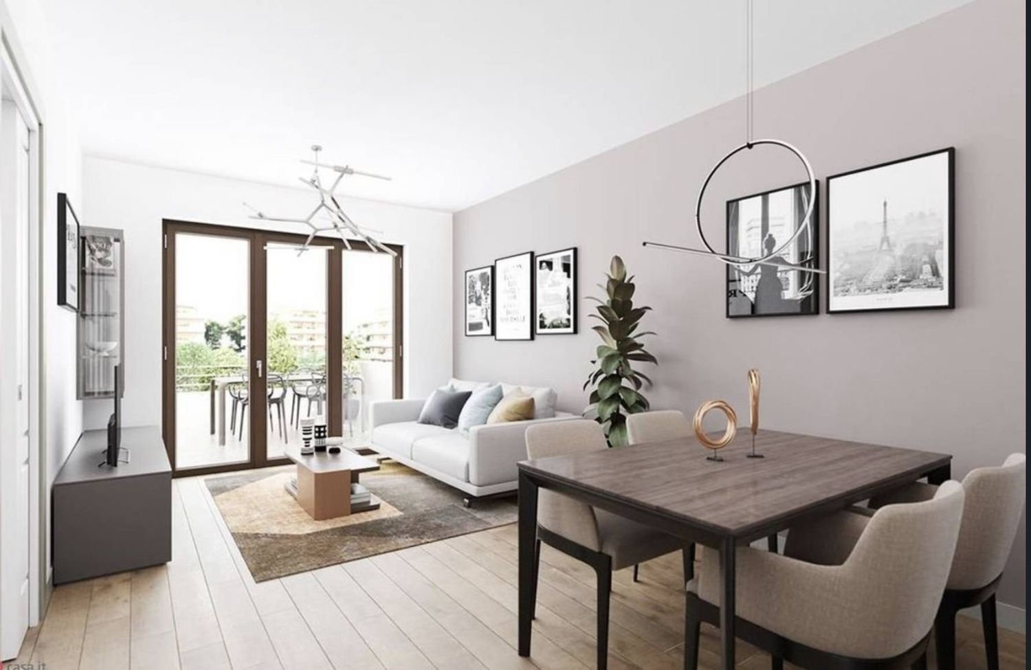 Apartamento de 3 habitaciónes en Sant'Omobono Terme, Italy No. 338598