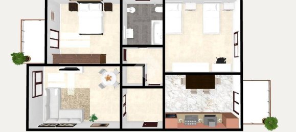 Apartamento T2 em Brugherio, Italy N.º 61364 27