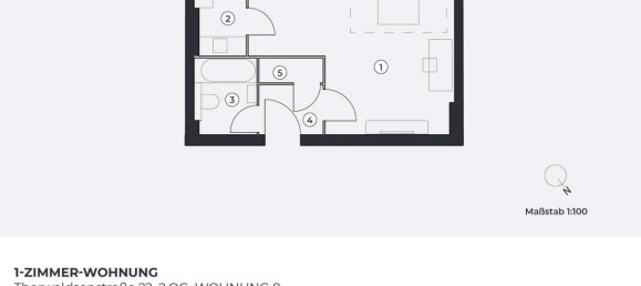 1 Schlafzimmer Wohnung in Steglitz, Germany, Nr. 28227 14
