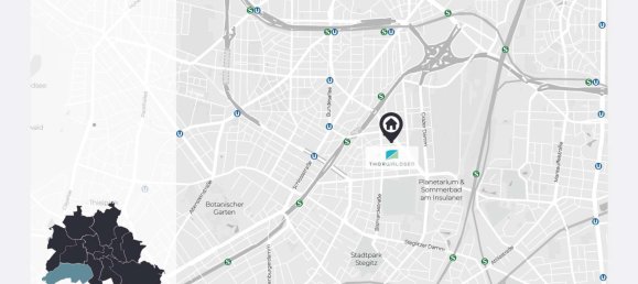 1 Schlafzimmer Wohnung in Steglitz, Germany, Nr. 28227 13